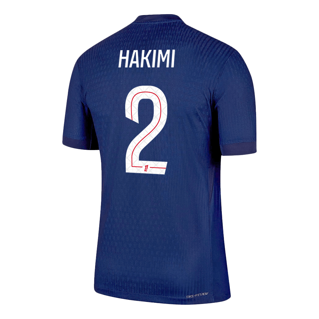 PSG Tröja HAKIMI #2 2025/26 Hemma Mörkblå-9