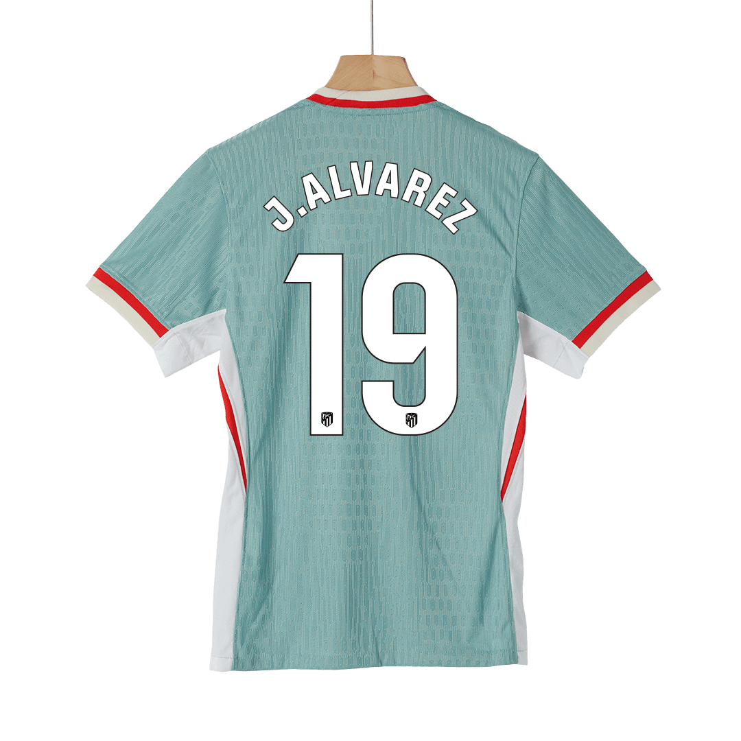 Atletico Madrid Tröja J.ALVAREZ #19 2024/25 Borta Autentisk Grön