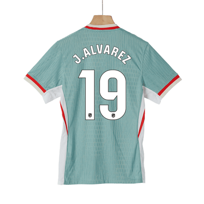 Atletico Madrid Tröja J.ALVAREZ #19 2024/25 Borta Autentisk Grön