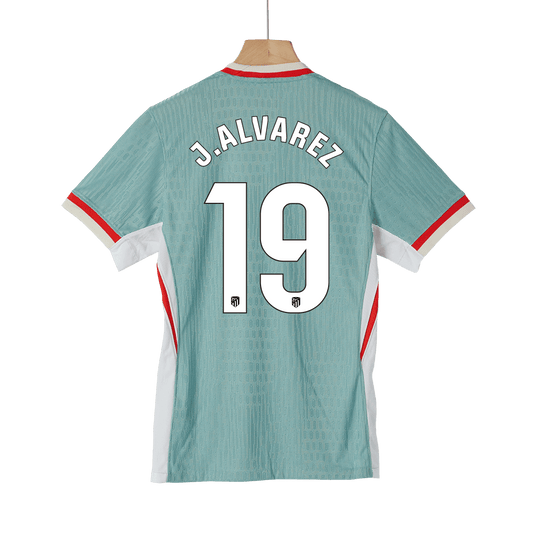 Atletico Madrid Tröja J.ALVAREZ #19 2024/25 Borta Autentisk Grön