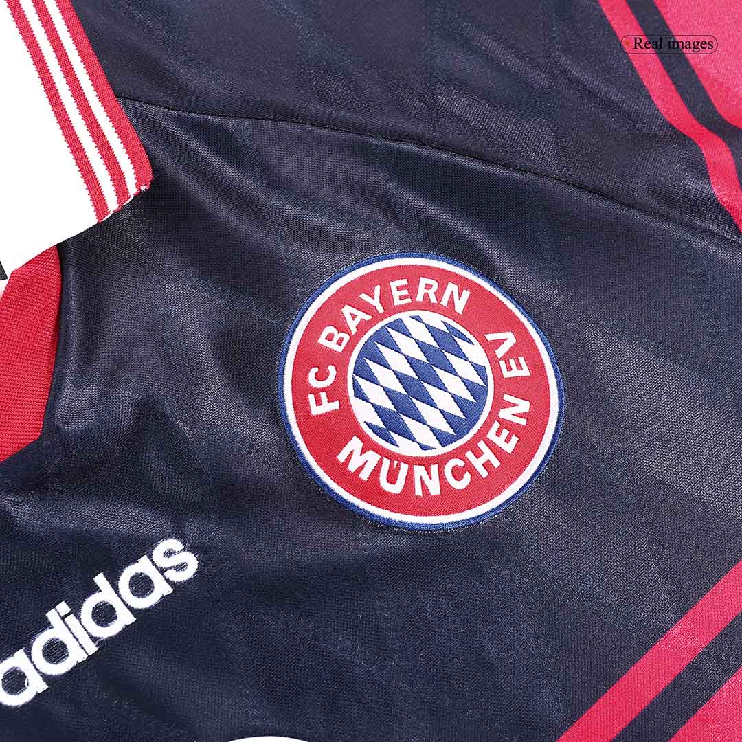 Bayern Munich Hemmatröja 1997/99 Retro Tröja
 Black&Red