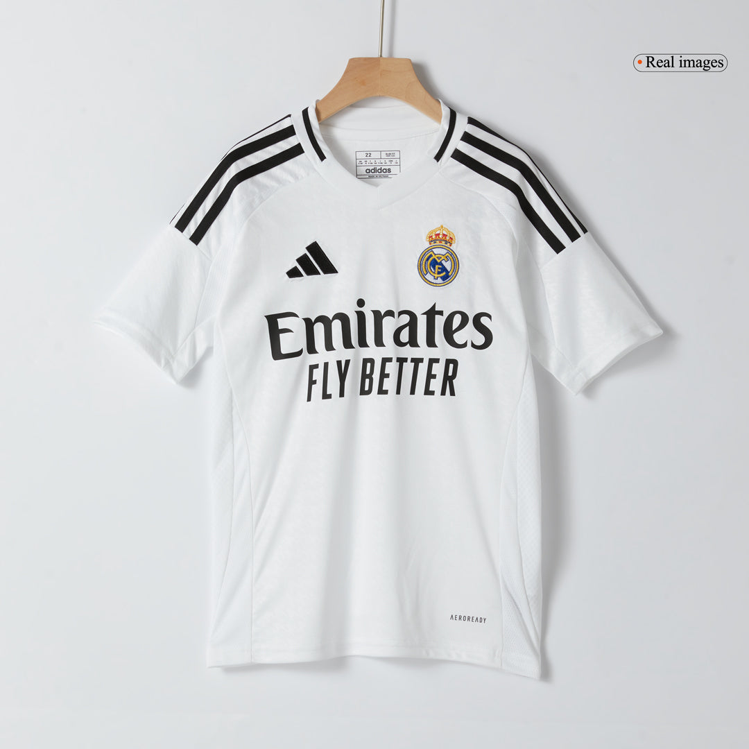 Real Madrid Tröja 2024/25 Hemma Vit Barn-13