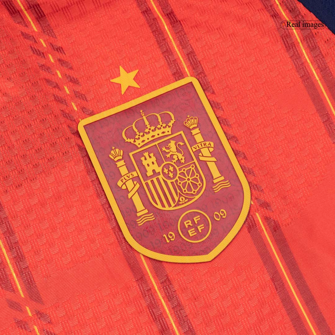 Spanien Tröja 2026 Hemma Långärmad Röd