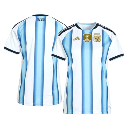 Argentina Tröja 2026 Hemma Blå & Vit Dam-9
