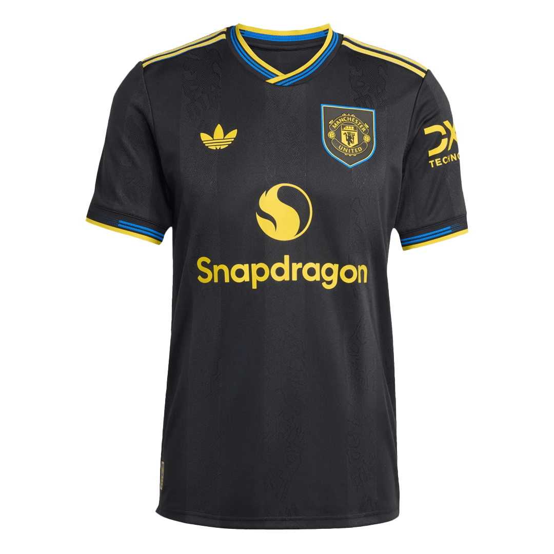 Manchester United Tröja 2025/26 Tredje Svart