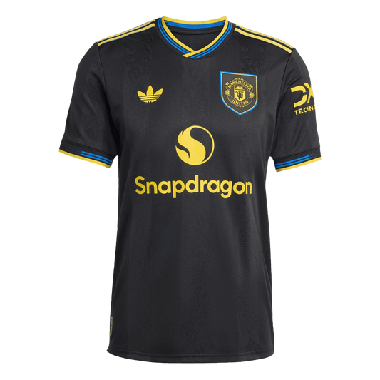 Manchester United Tröja 2025/26 Tredje Svart