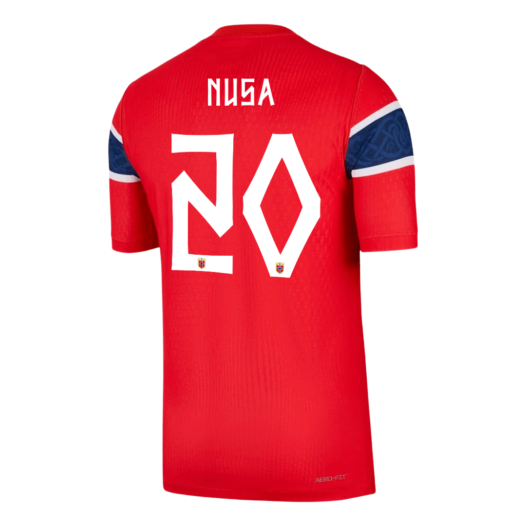Norge Tröja NUSA #20 2026 Hemma Autentisk Röd