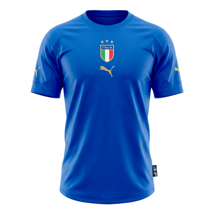 Italien Hemmatröja 2004 Retro Tröja
 Blå