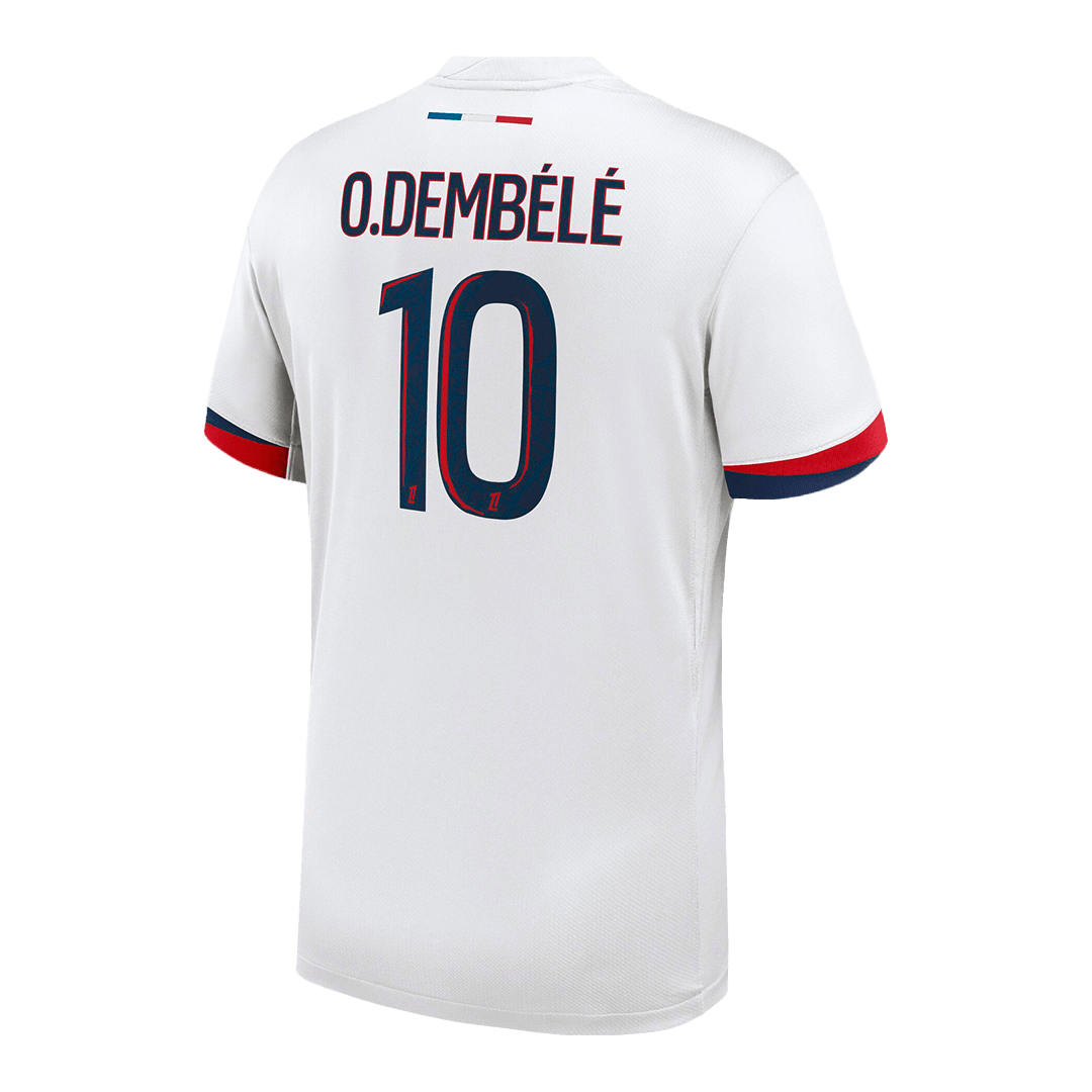 PSG Tröja O.DEMBÉLÉ #10 2025/26 Borta Vit