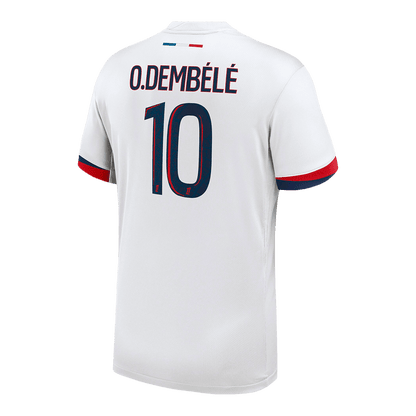 PSG Tröja O.DEMBÉLÉ #10 2025/26 Borta Vit-11