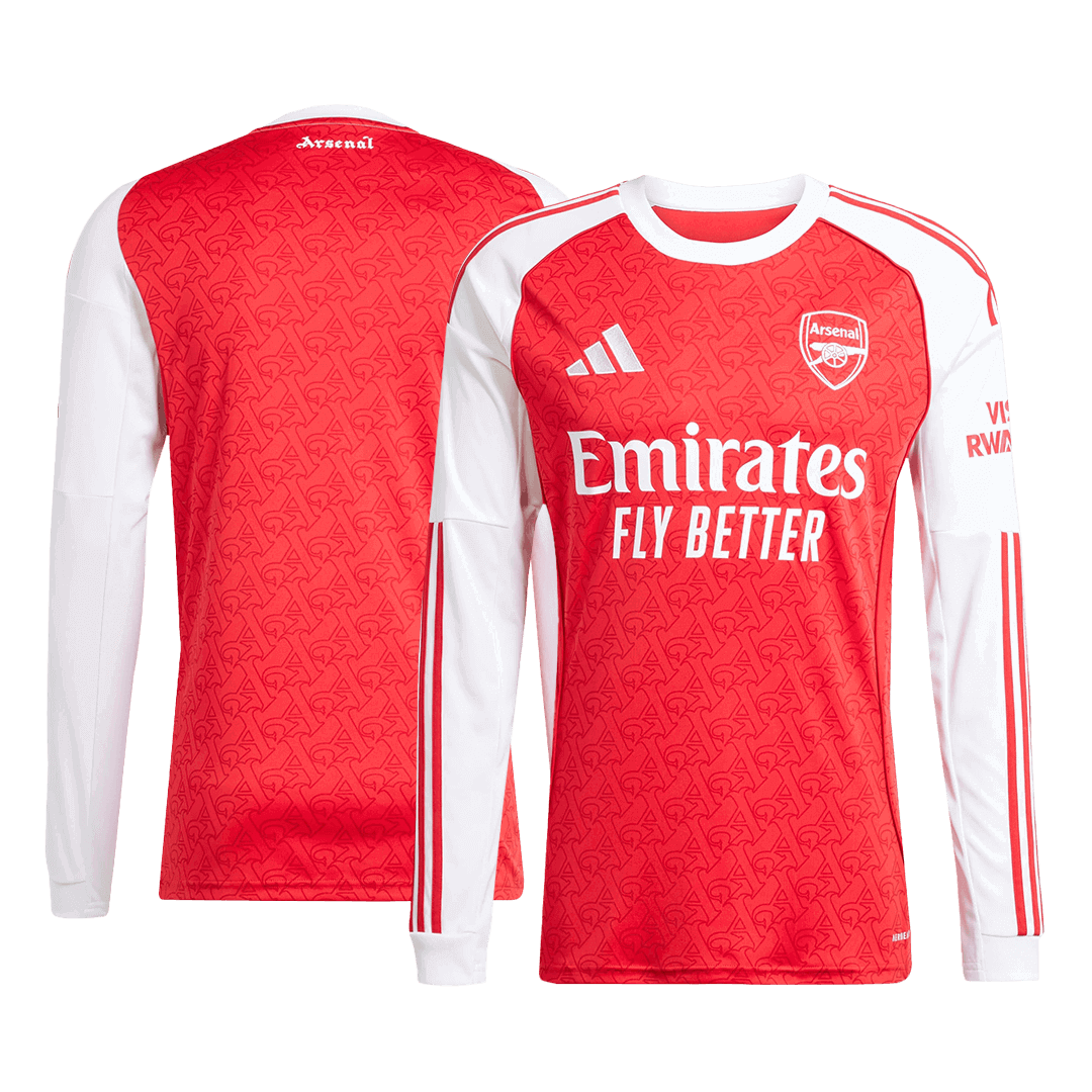 Arsenal Tröja 2025/26 Hemma Långärmad Röd-12