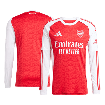 Arsenal Tröja 2025/26 Hemma Långärmad Röd-12