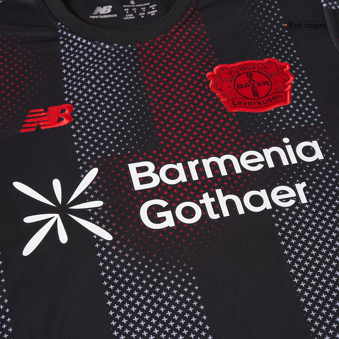 Bayer 04 Leverkusen Tröja 2025/26 Hemma Svart-5