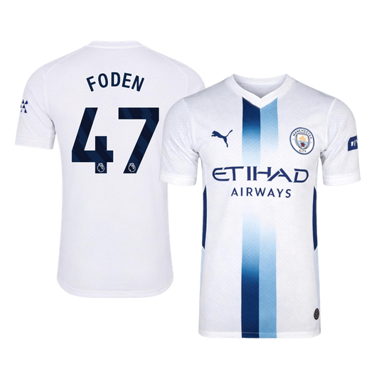 Manchester City Tröja FODEN #47 2026/27 Third Vit