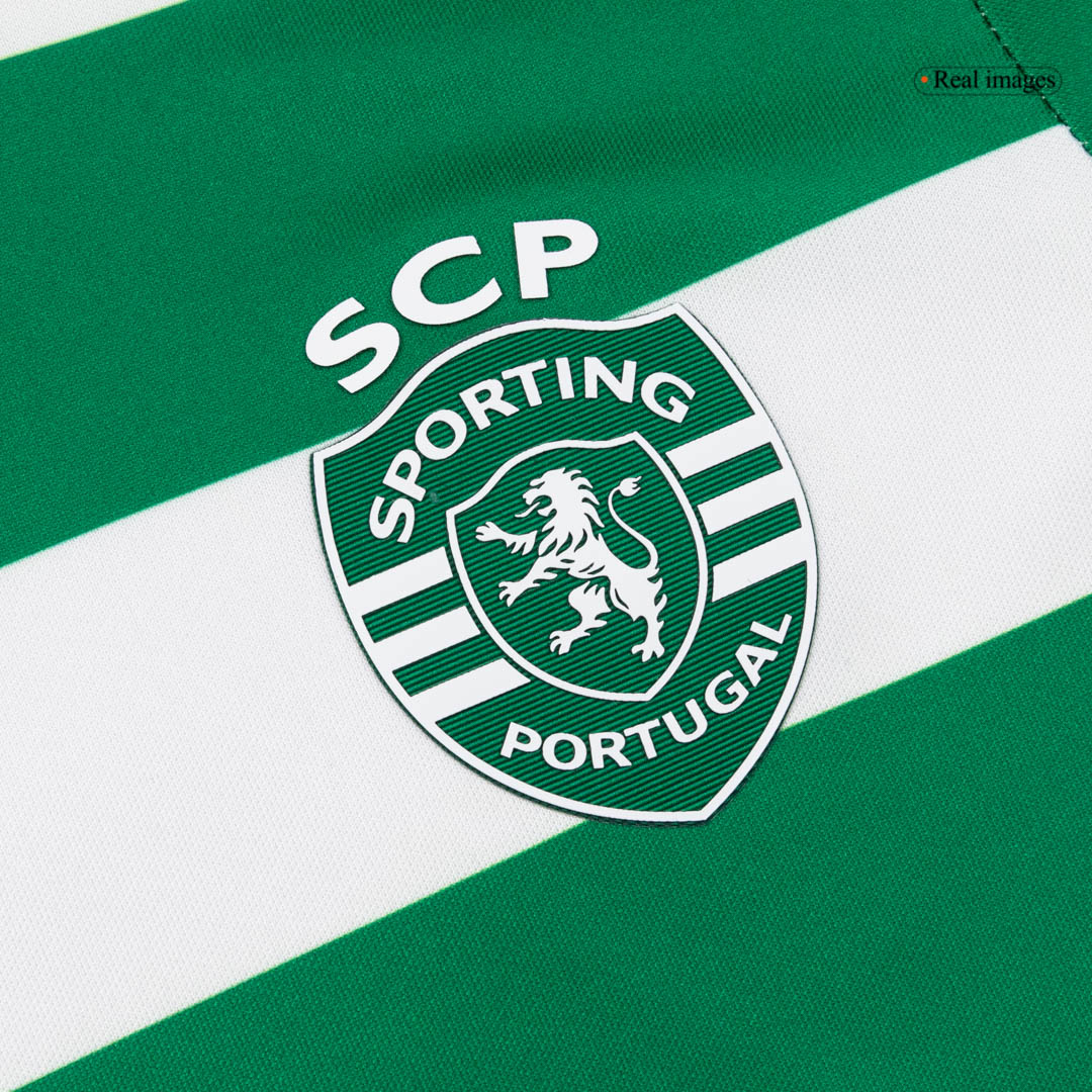 Sporting CP Tröja 2025/26 Hemma Green&White Barn-10