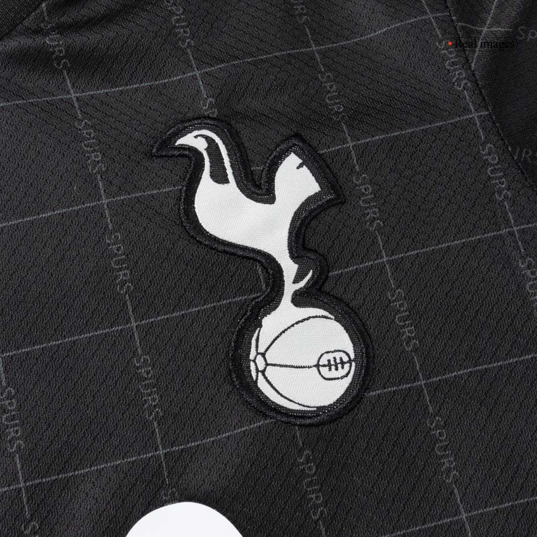 Tottenham Hotspur Tröja 2025/26 Borta Svart Barn-8