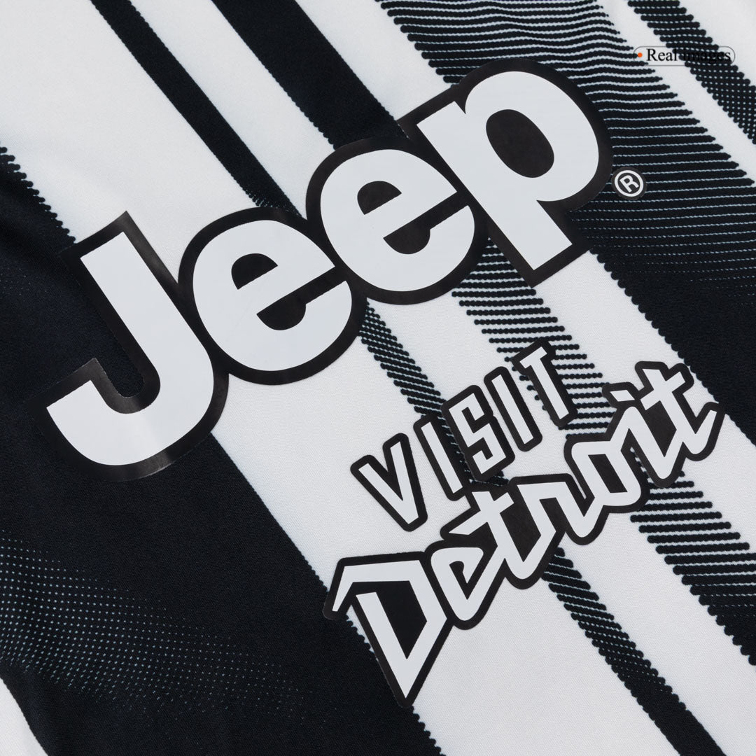 Juventus Tröja 2025/26 Hemma Långärmad Svart & Vitt-2