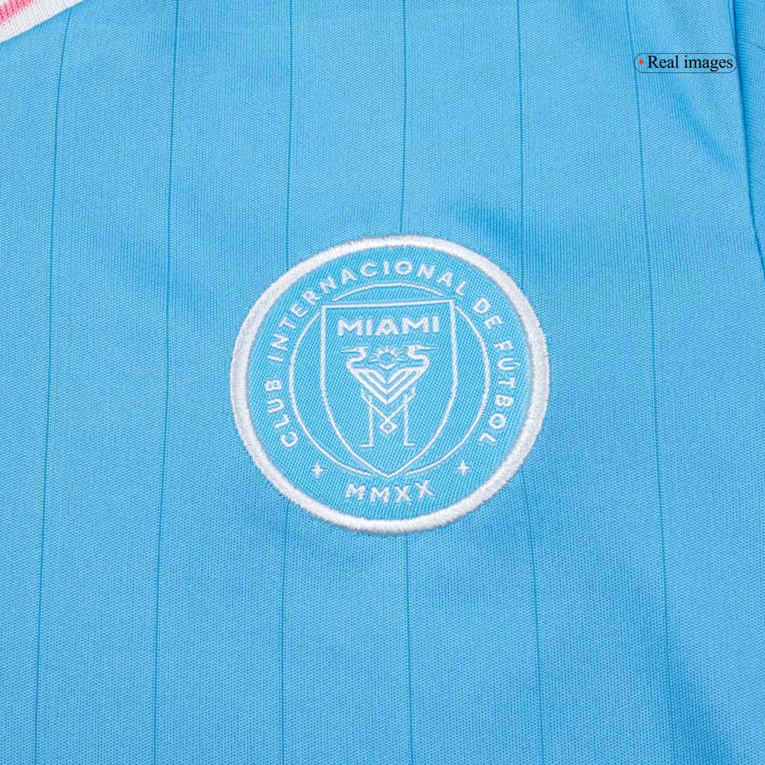 Inter Miami CF Tröja 2025 Tredje Blå Barn-11