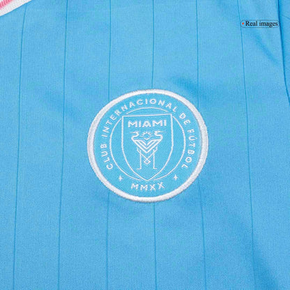 Inter Miami CF Tröja 2025 Tredje Blå Barn-11