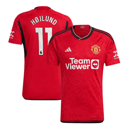 Manchester United Tröja HØJLUND #11 2023/24 Hemma Röd