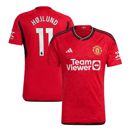 Manchester United Tröja HØJLUND #11 2023/24 Hemma Röd