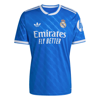 Real Madrid Tröja TCHOUAMENI #14 2025/26 Tredje Blå-10