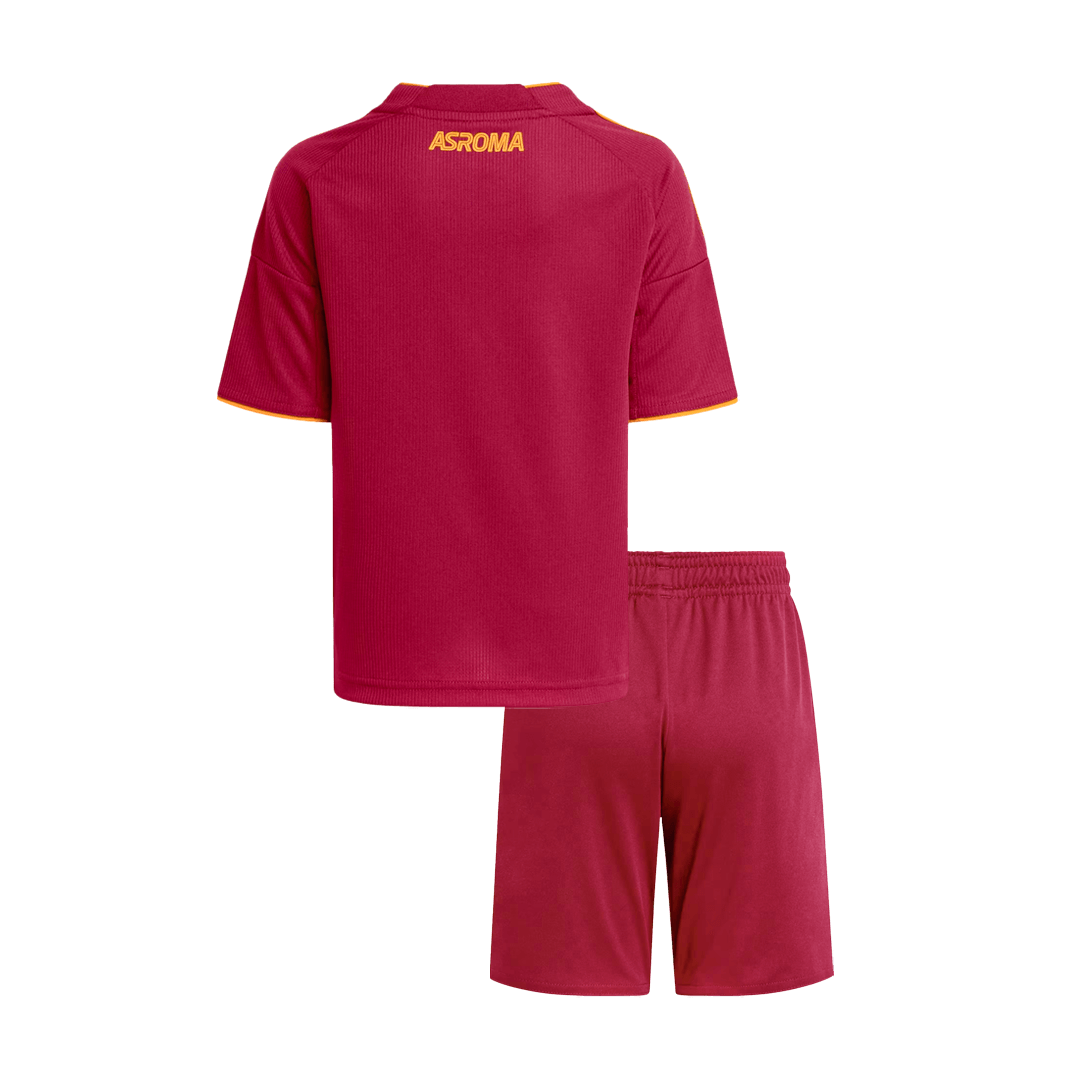 Roma Tröja 2025/26 Hemma Röd Barn-12