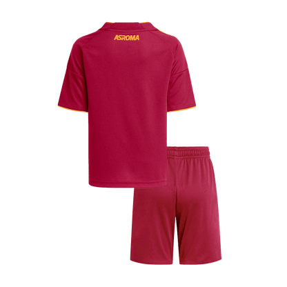 Roma Tröja 2025/26 Hemma Röd Barn-12