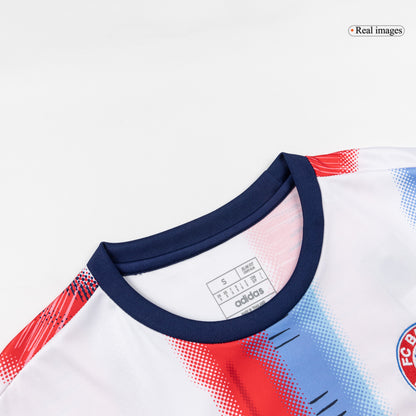 Bayern Munich Tröja 2025/26 Före match Röd & Vit-6