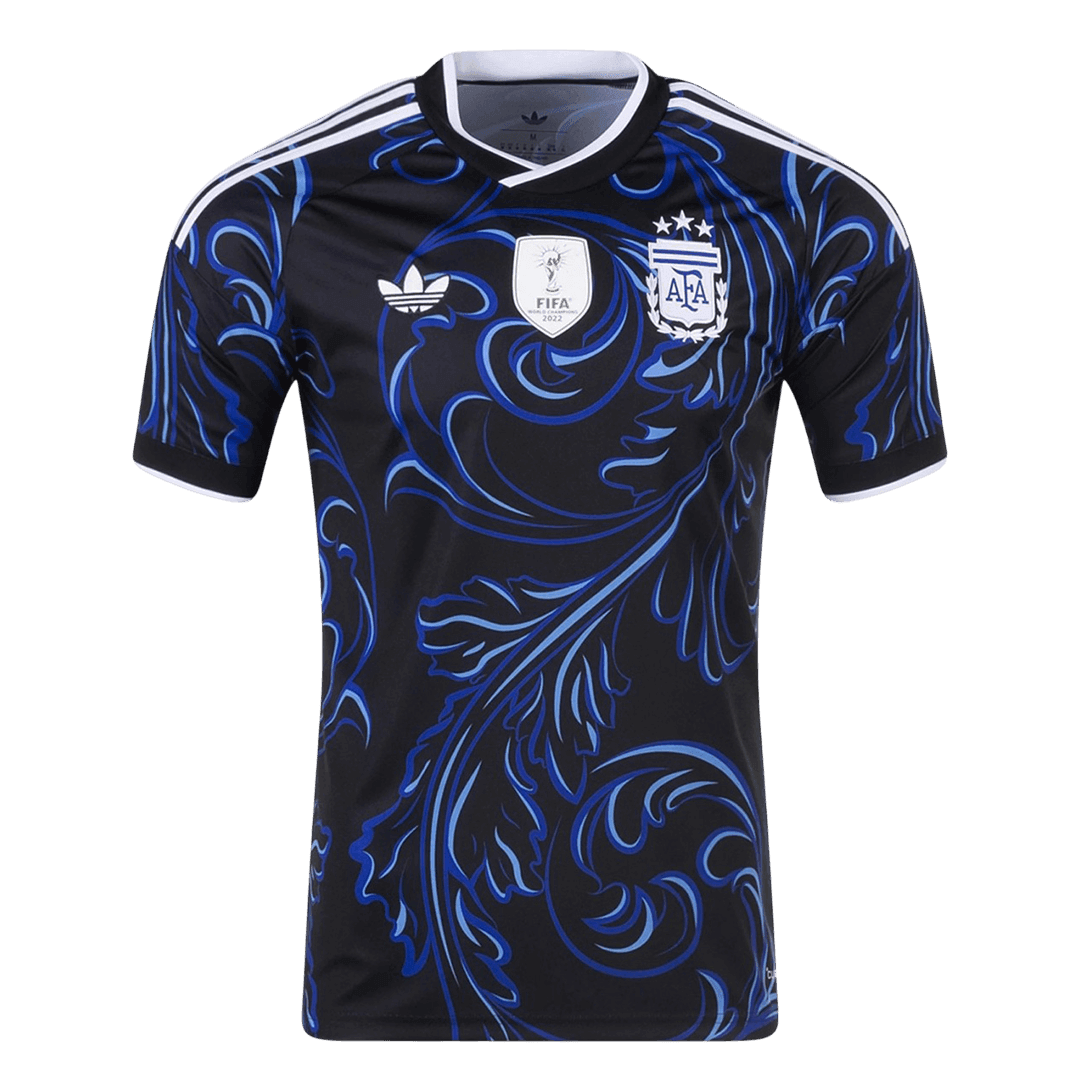 Argentina Tröja Bortaställ 2026 Svart-4