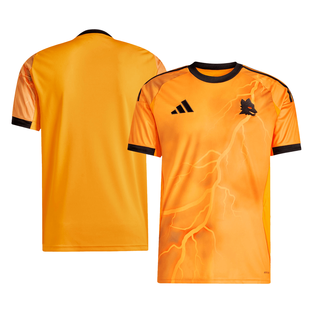 Roma Tröja 2025/26 Borta Orange-7
