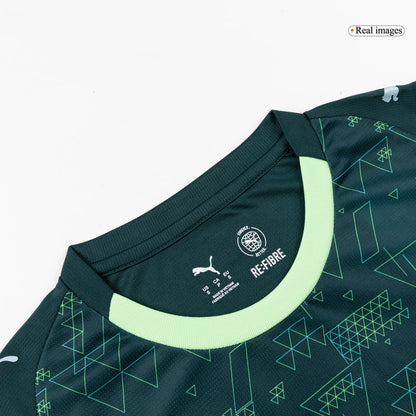 Manchester City Tröja 2025/26 Fourth Away Grön-9
