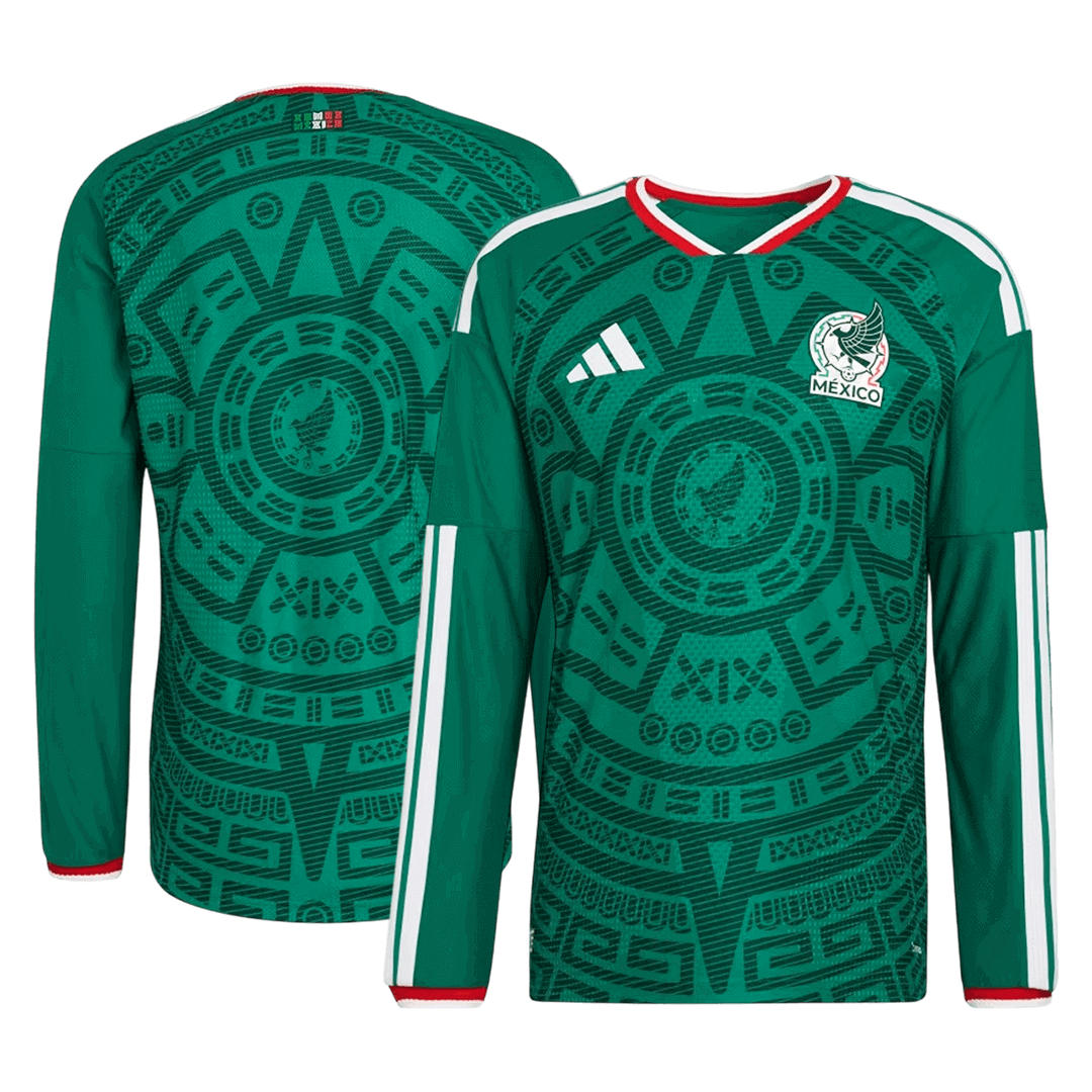 Mexiko Tröja 2026 Hemma Långärmad Grön
