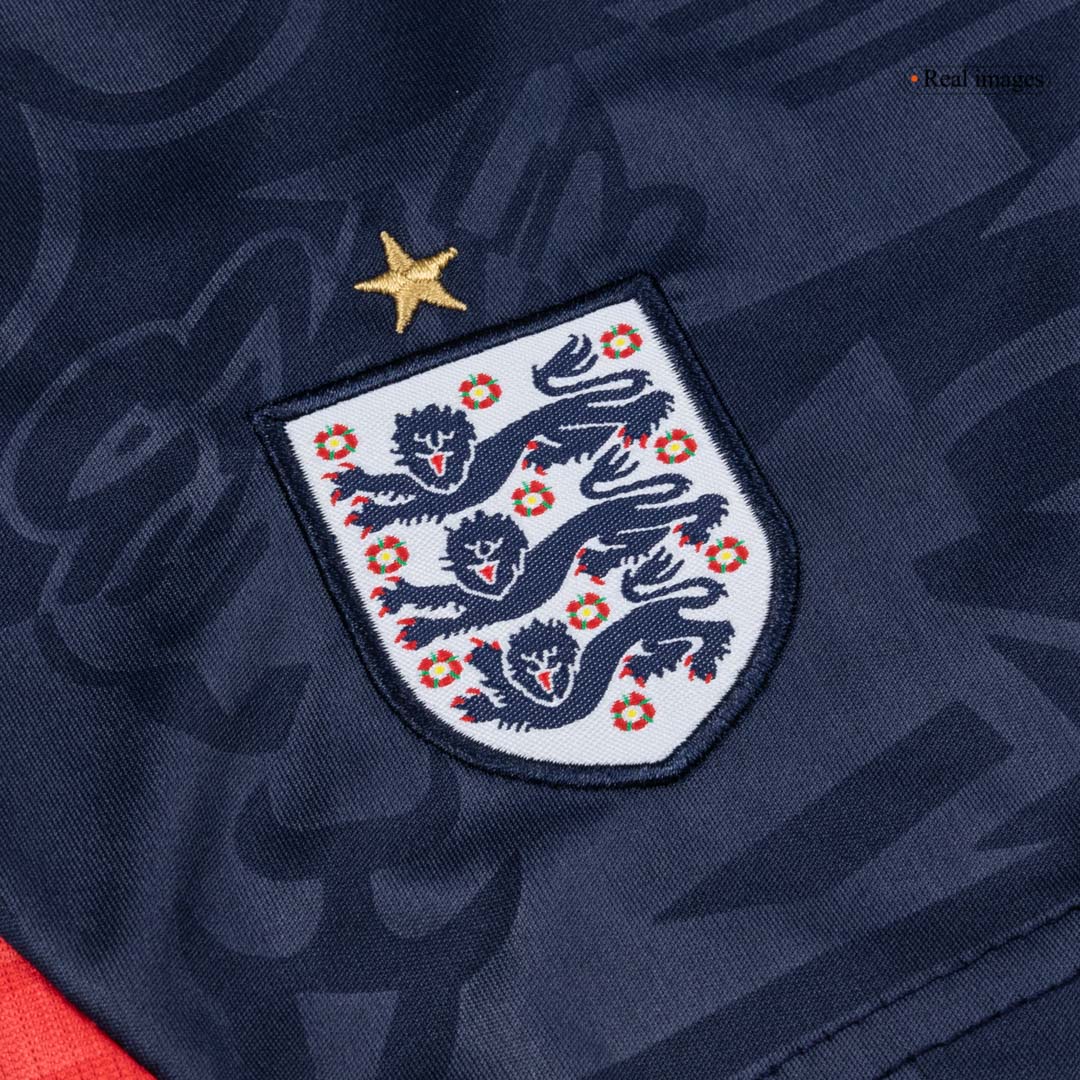 England Tröja 2026 Borta Röd Barn