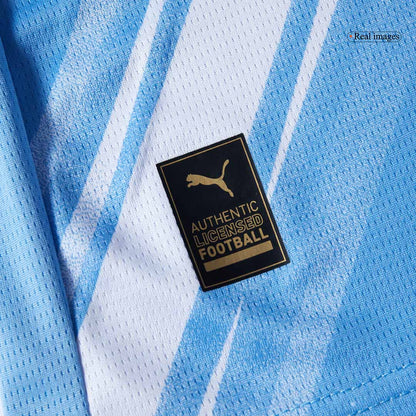 Manchester City Tröja 2025/26 Hemmaställ Blå Barn-5