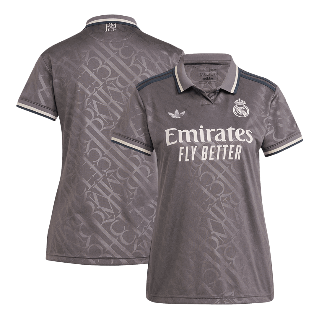 Real Madrid Tröja 2024/25 Tredje Grå Dam-12