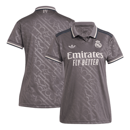 Real Madrid Tröja 2024/25 Tredje Grå Dam-12