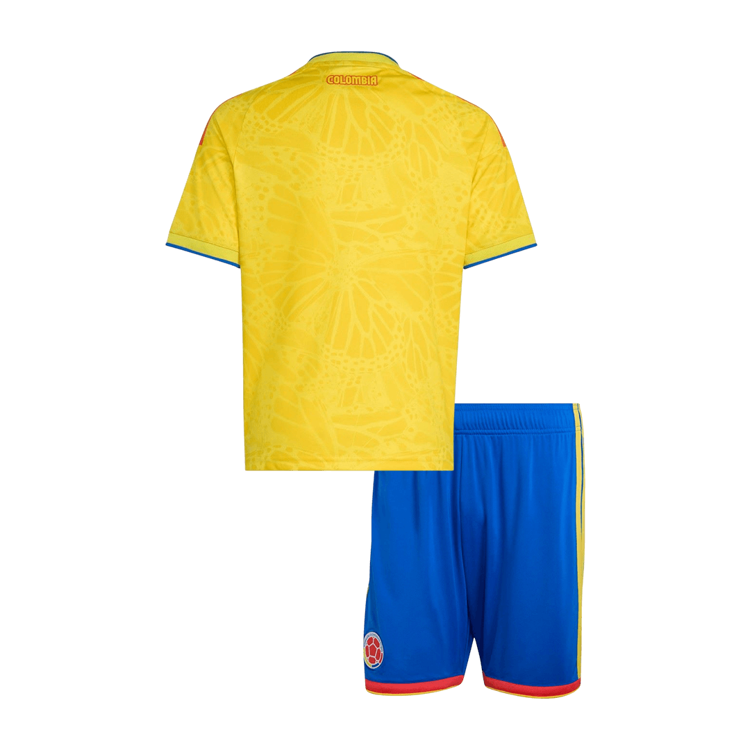 Colombia Tröja 2026 Hemma Gul Barn-11