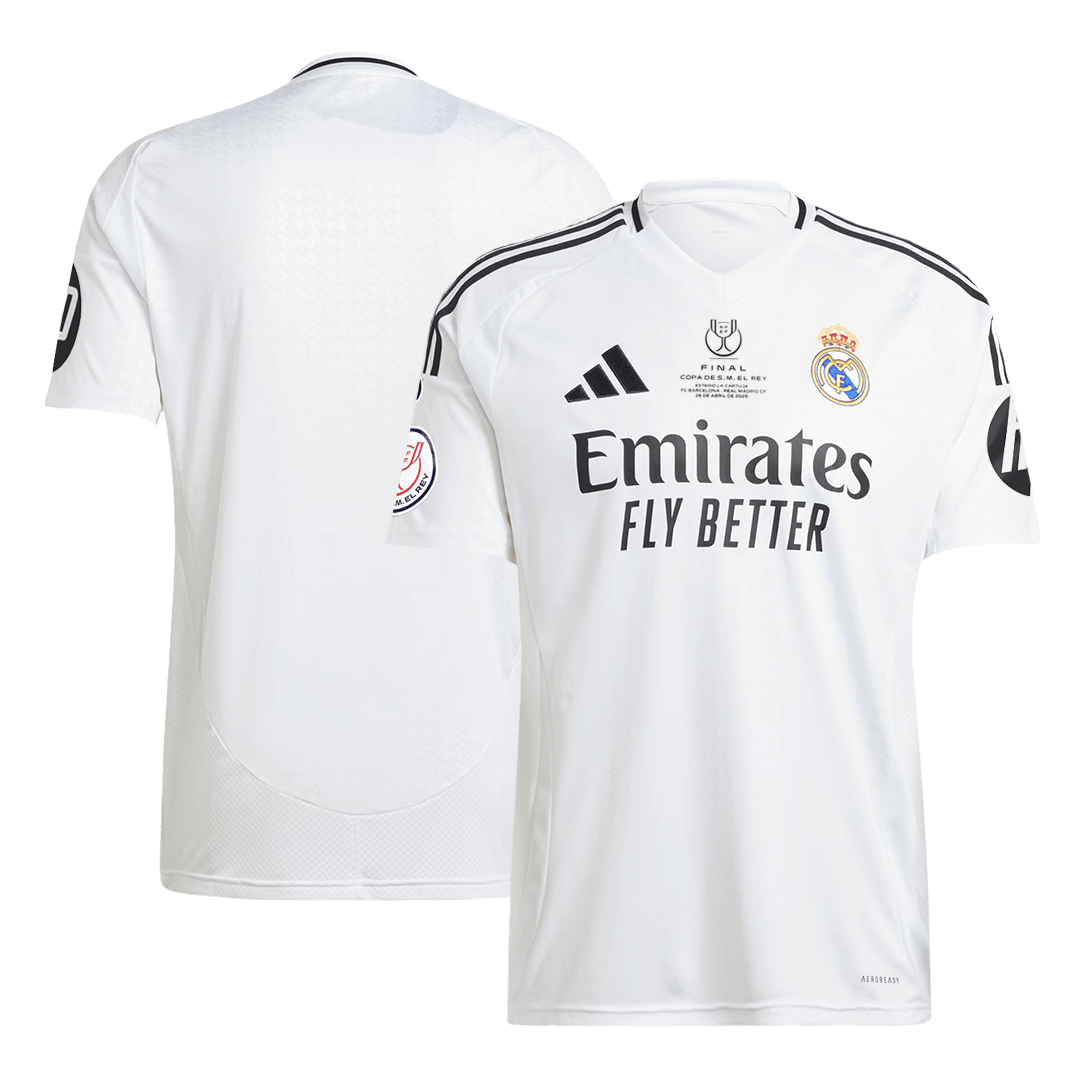 Real Madrid Tröja 2024/25 Hemma Vit Final-10