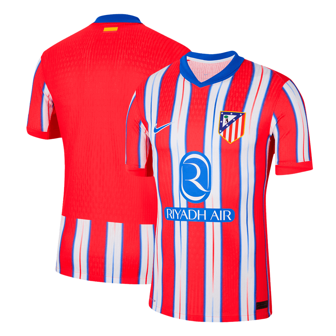Atletico Madrid Tröja 2024/25 Hemma Autentisk Röd & Vit-13