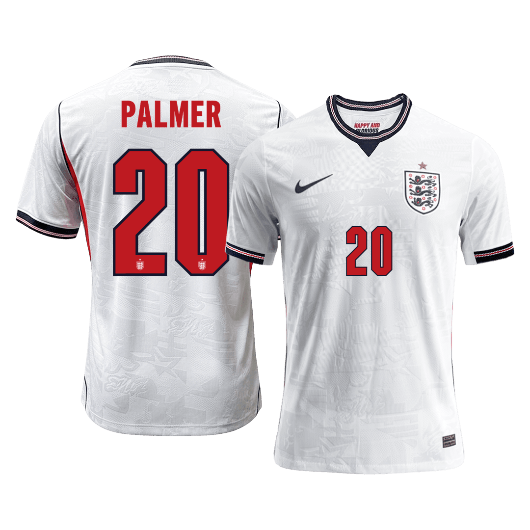 England Tröja PALMER #20 2026 Hemma Autentisk Vit