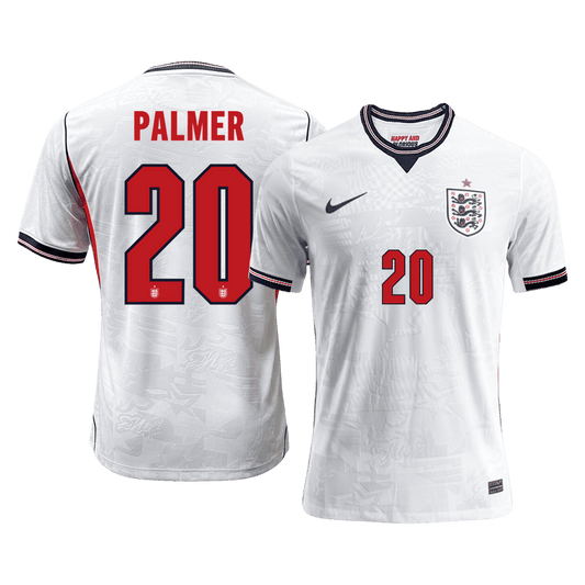 England Tröja PALMER #20 2026 Hemma Autentisk Vit
