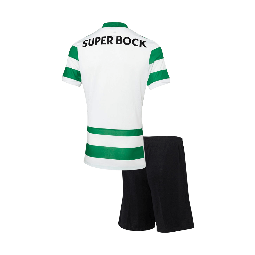 Sporting CP Tröja 2025/26 Hemma Green&White Barn