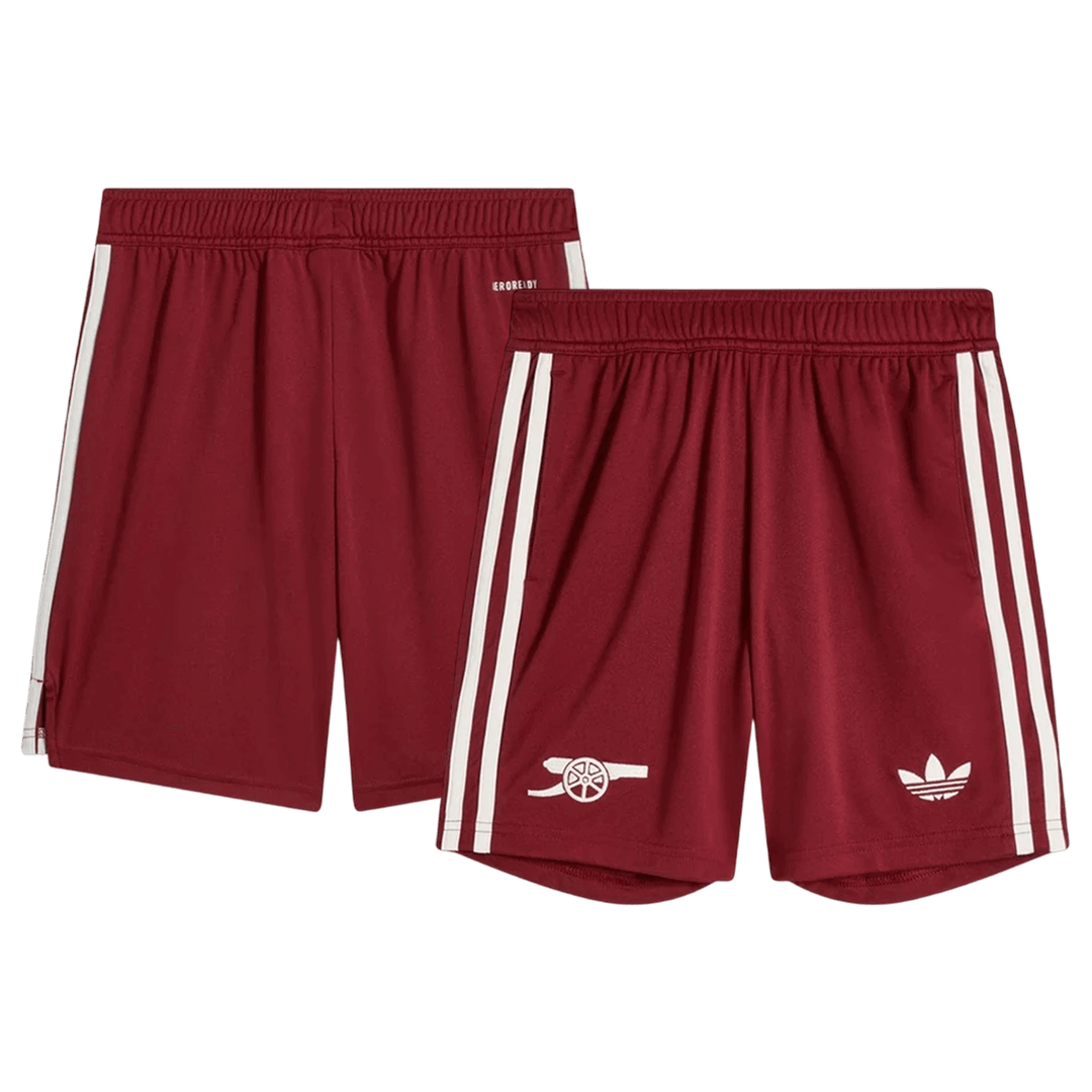 Arsenal Shorts 2025/26 Tredje Röd