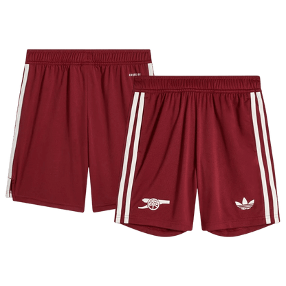 Arsenal Shorts 2025/26 Tredje Röd-5