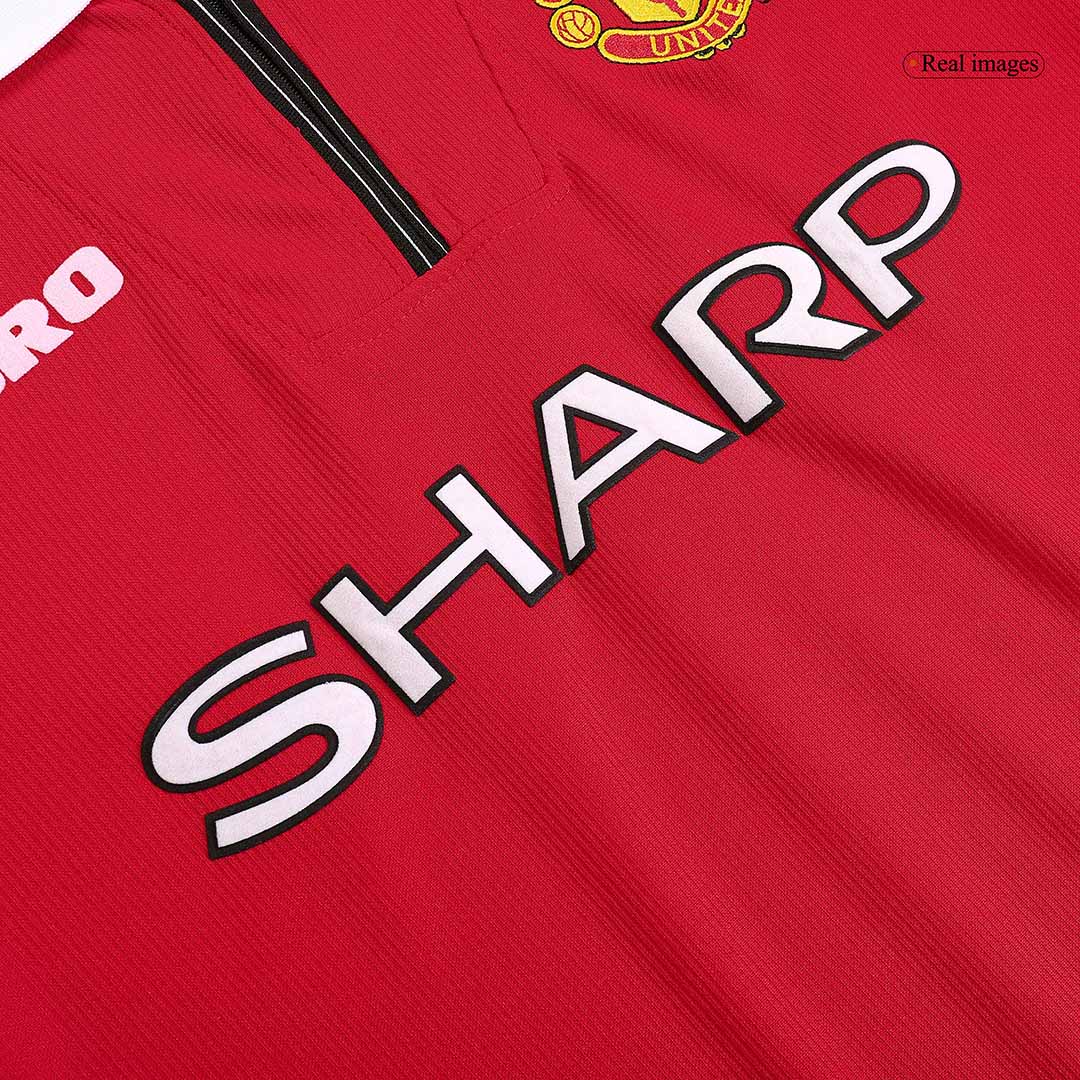 Manchester United Hemmatröja 98/00 Retro Tröja
 Röd