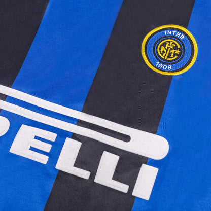 RONALDO #9 Inter Milan Hemmatröja 1999/00 Retro Tröja
 Blå och svart-6