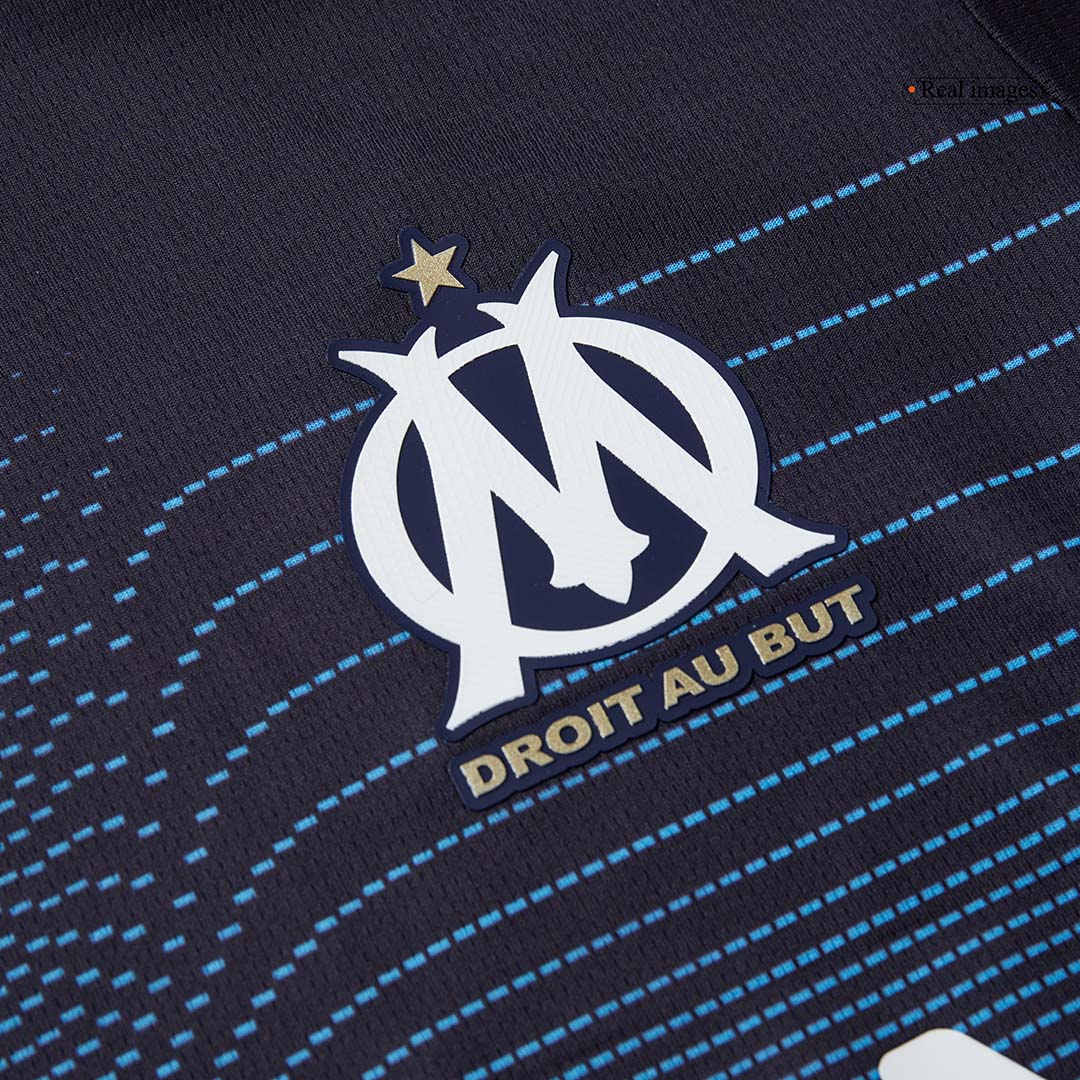 Marseille Tröja 2025/26 Borta Mörkblå