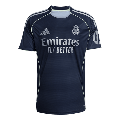 HUIJSEN #24 Real Madrid Tröja 2025/26 Borta Premium Mörkblå-12