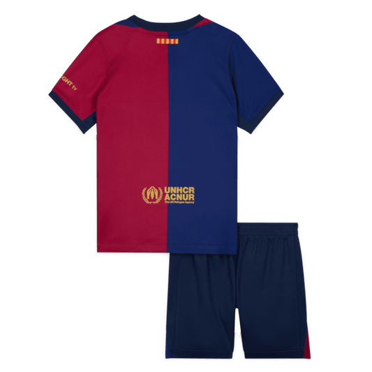 Barcelona Tröja 2024/25 Hemma Röd & Blå Barn-1
